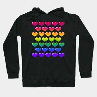 Hearts of Many Colors Hoodie